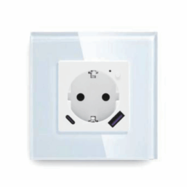 EU Socket with USB+Type C